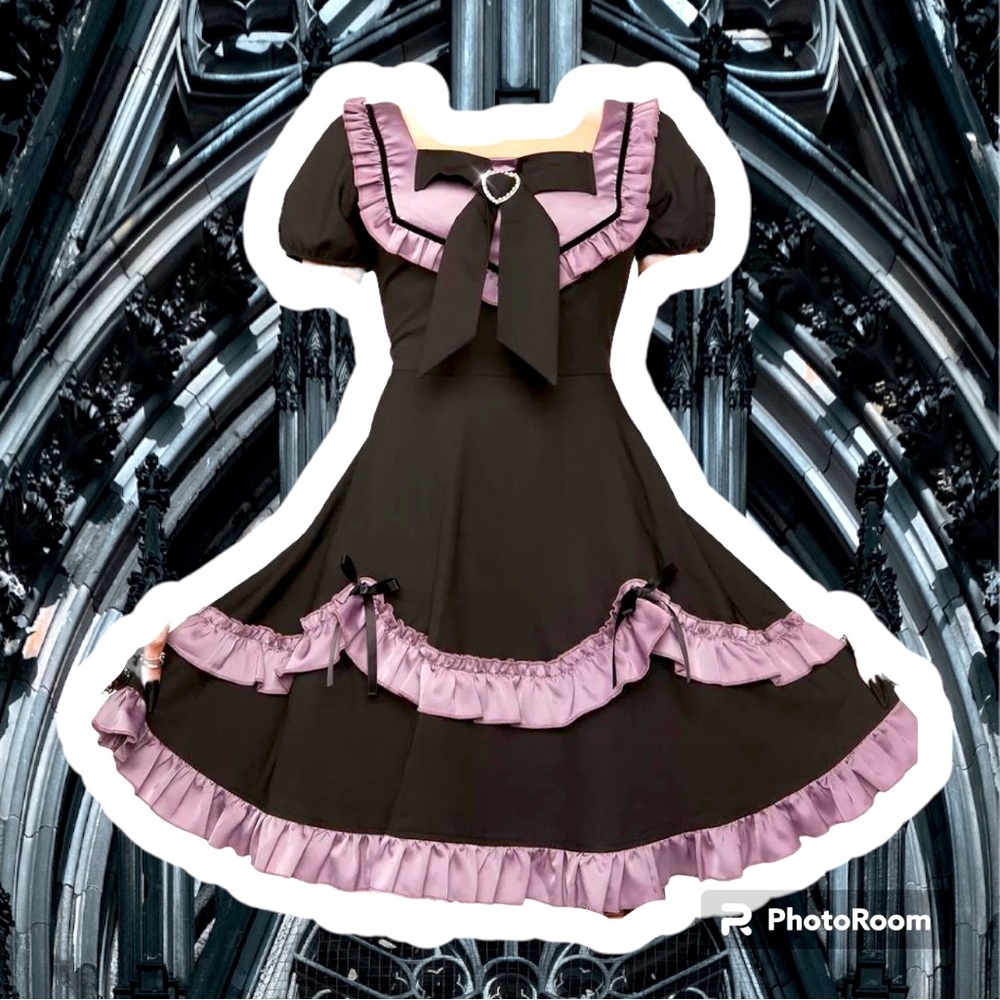 Dolls Kill Rock Girl Preppy Mini Dress- NWT